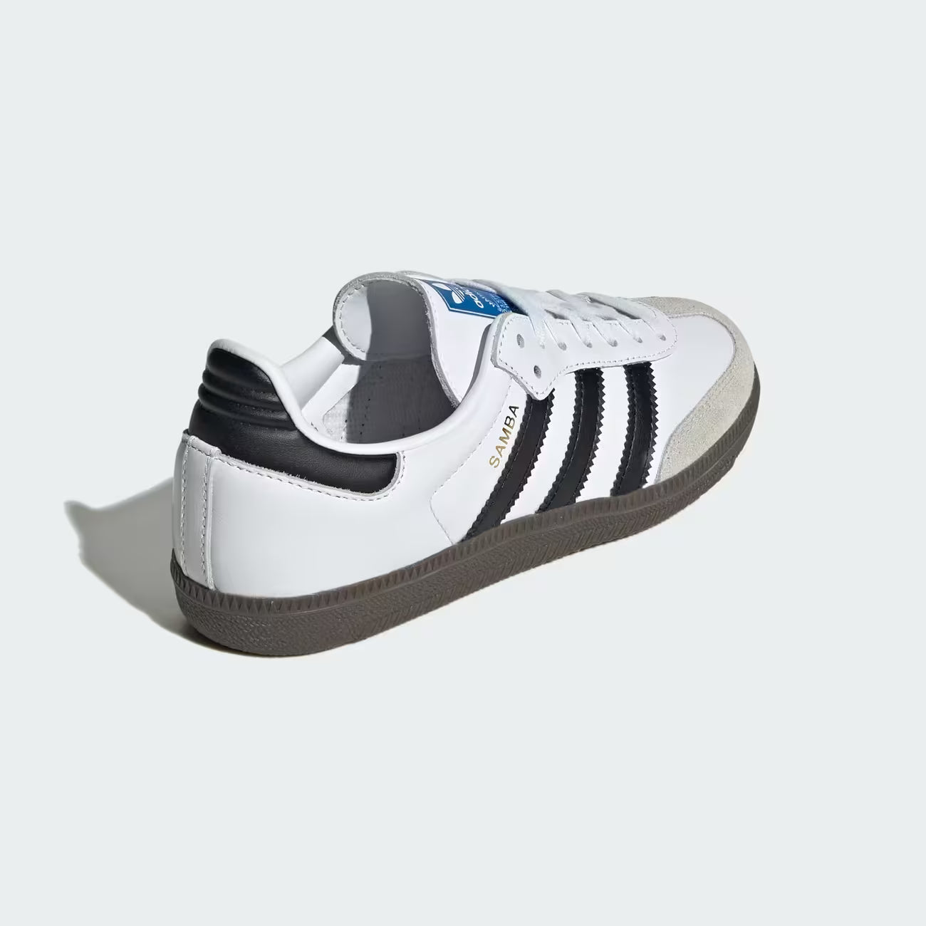 Adidas Samba OG Cloud White Core Black (GS)-German Training Shoes for Yonth/Women,Retro Casual Low Top Fashion Sneakers, Breathable Slip-Resistant Athletic Shoes, Gift Idea,IE3675
