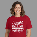 Plus Size "I Sought the Lord" T-Shirt